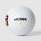 Dackel Soldier Golfball (Logo)