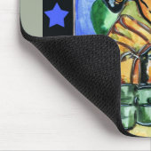 Dackel Soldier Mousepad (Ecke)