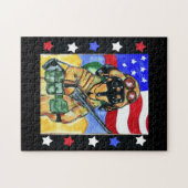 DACKEL SOLDIER PUZZLE (Horizontal)