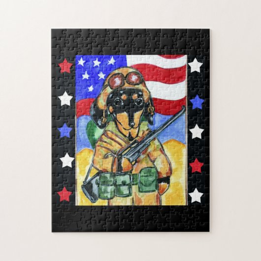 DACKEL SOLDIER PUZZLE (Vertikal)