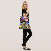 Dackel Soldier Tasche (Am Model)