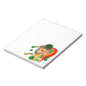 Dackel St Patricks Notizblock (Rotiert)