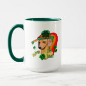 Dackel St Patricks Tasse (Links)