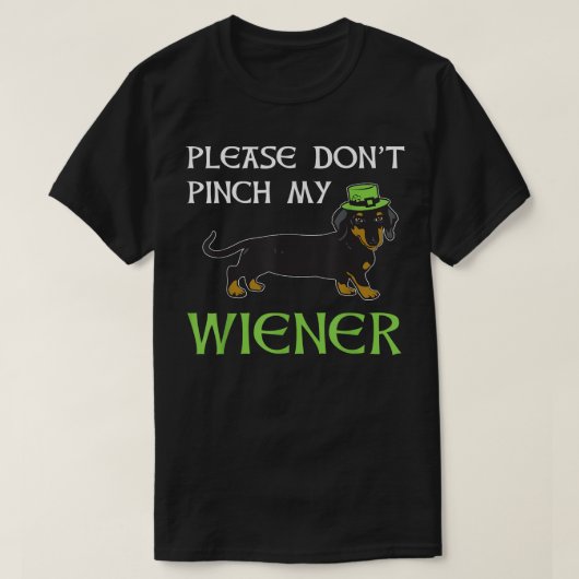 Dackel St  T-Shirt (Design vorne)
