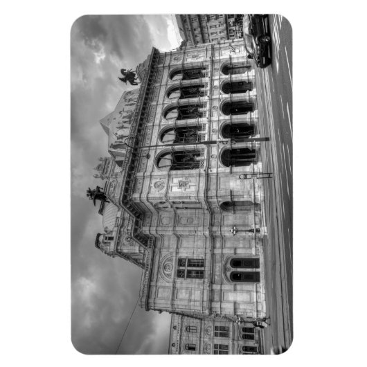 Dackel Staatsoper Magnet (Vertikal)