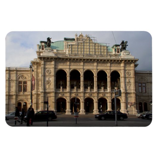 Dackel Staatsoper Magnet (Horizontal)