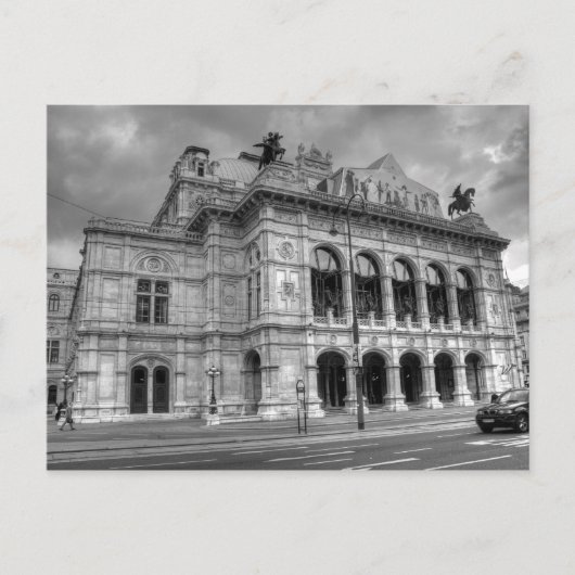 Dackel Staatsoper Postkarte (Vorderseite)