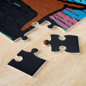 Dackel Starry Night Puzzle (Seite)