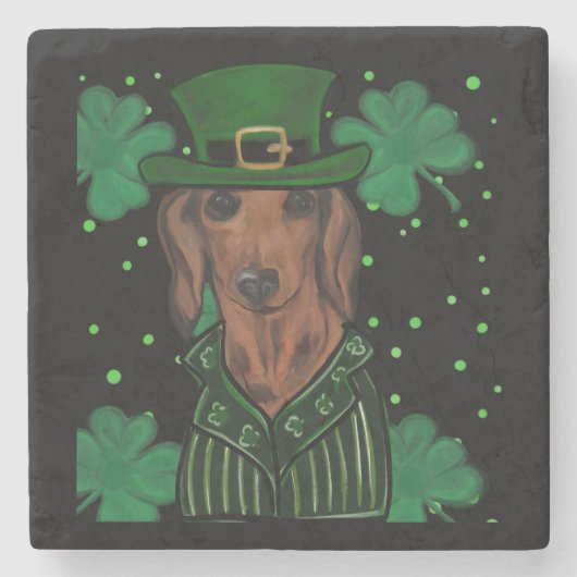 DACKEL STEINUNTERSETZER (Vorderseite)