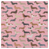 Dackel Stoff (Nahaufnahme)