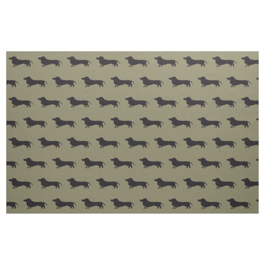 Dackel Stoff (Yard (91,4 cm))