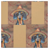 Dackel Stoff (Muster)