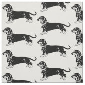 Dackel Stoff (Muster)