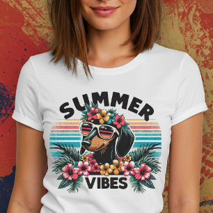 Dackel Summer Vibes T-Shirt