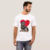 Dackel! T-Shirt (Vorne ganz)