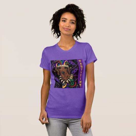 Dackel T-Shirt (Vorne ganz)