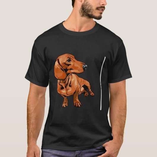 Dackel T-Shirt (Vorderseite)