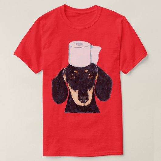 Dackel T-Shirt (Design vorne)