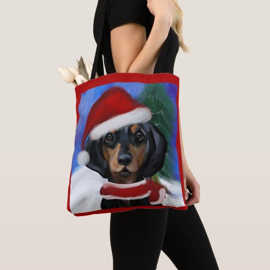 Dackel Tasche (Von Nahem)
