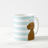 Dackel Tasse (VorderseiteRechts)
