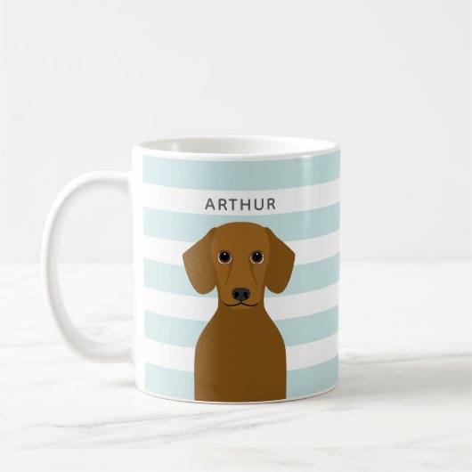 Dackel Tasse (Links)