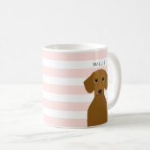 Dackel Tasse (VorderseiteRechts)