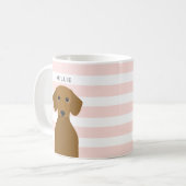 Dackel Tasse (Vorderseite Links)