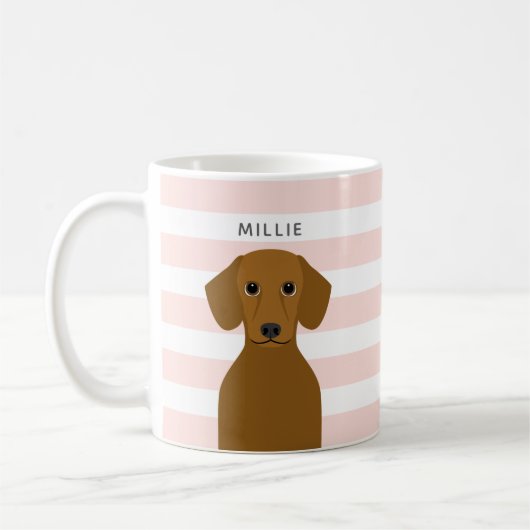 Dackel Tasse (Links)