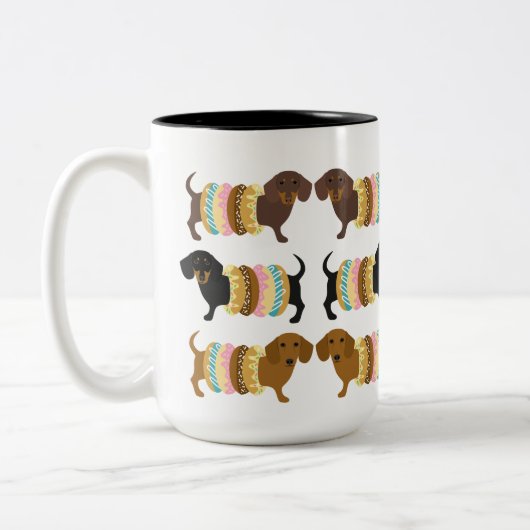 Dackel Tasse (Links)