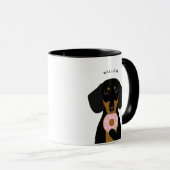 Dackel Tasse (VorderseiteRechts)
