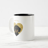 Dackel Tasse (Vorderseite Links)