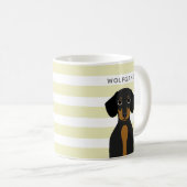 Dackel Tasse (VorderseiteRechts)