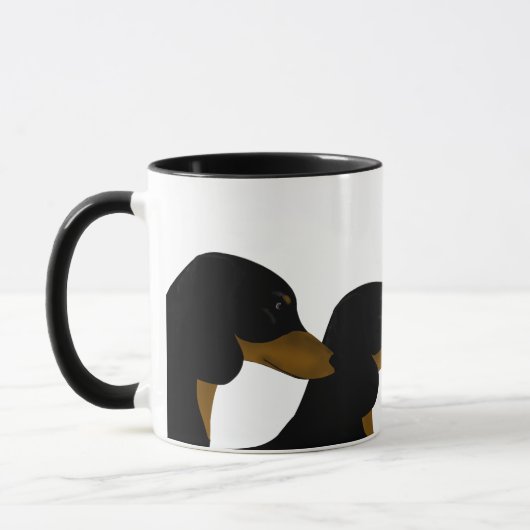 Dackel Tasse (Links)
