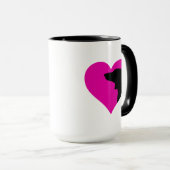 Dackel tasse (VorderseiteRechts)