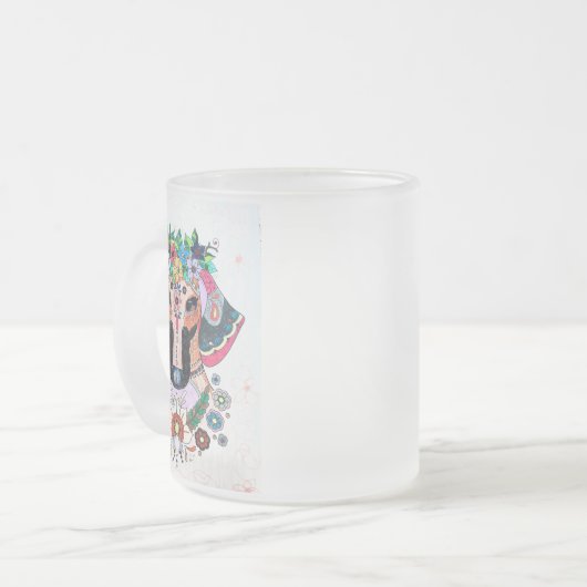 Dackel Tasse (Vorderseite Links)