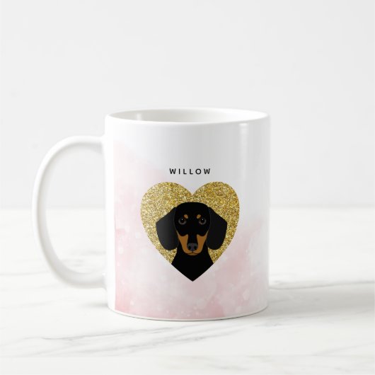 Dackel Tasse (Links)