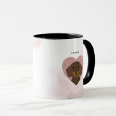 Dackel Tasse (VorderseiteRechts)