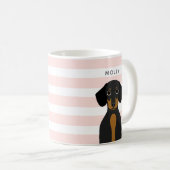 Dackel Tasse (VorderseiteRechts)