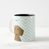 Dackel Tasse (Vorderseite Links)