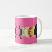 Dackel Tasse (VorderseiteRechts)