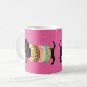 Dackel Tasse (Vorderseite Links)