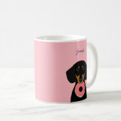 Dackel Tasse (VorderseiteRechts)