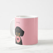 Dackel Tasse (Vorderseite Links)