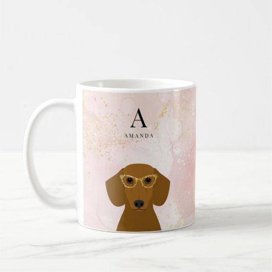 Dackel Tasse (Links)