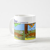 Dackel-Tasse: Fall Kaffeetasse (Vorderseite Links)