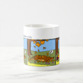 Dackel-Tasse: Fall Kaffeetasse (Mittel)