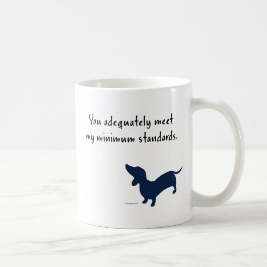 Dackel-Tasse Kaffeetasse (Rechts)