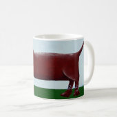 Dackel-Tasse Kaffeetasse (VorderseiteRechts)