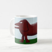 Dackel-Tasse Kaffeetasse (Vorderseite Links)