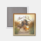 Dackel teilt ein Biermagnet Magnet (Vorderseite/Rückseite)